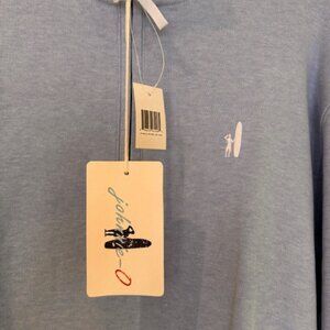 NEW! johnnie-O 1/4 zip Pullover 100% Pima Cotton - Size M